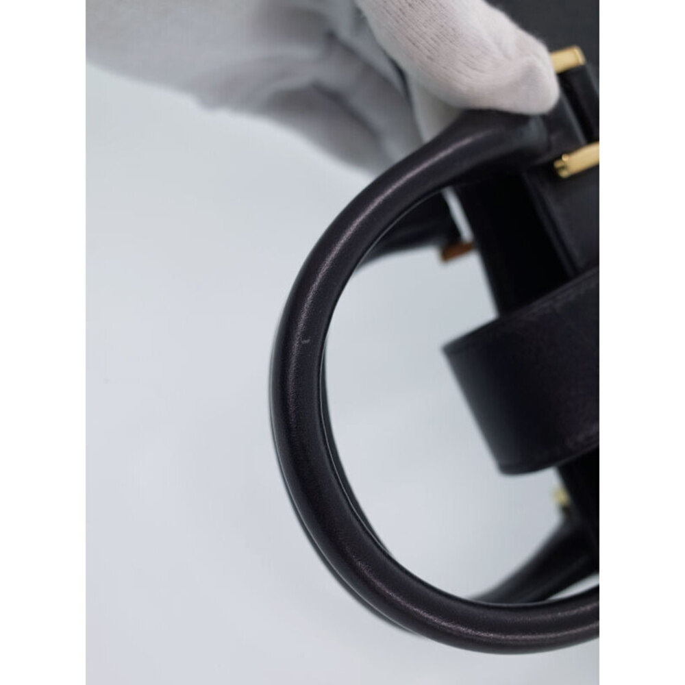 SAINT LAURENT PARIS Monogram Cabas 2way Leather HandBag - Picture 8 of 9